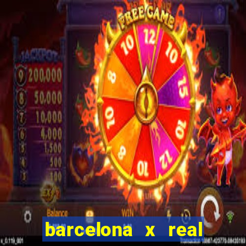 barcelona x real madrid ao vivo futemax